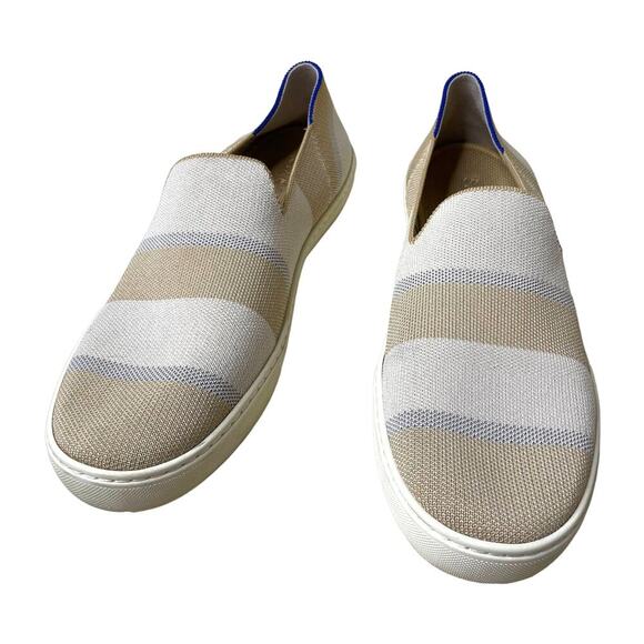 Rothy's Shoes - Rothys Birch Stripe Slip On Sneakers 12